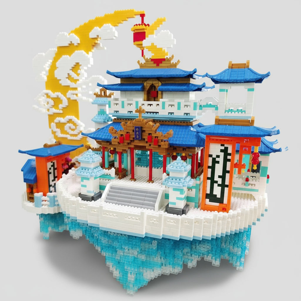 Maan Paleis Bouwblokjes