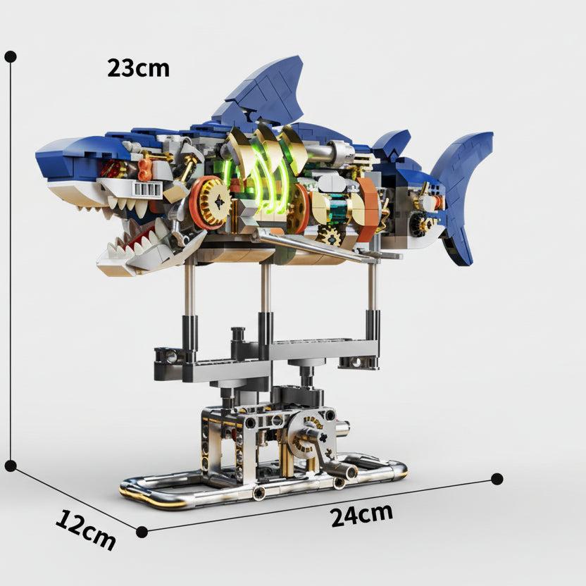 Bewegende Haai | Bouwsteentjes