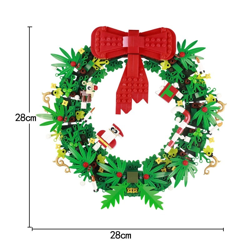 Kerst krans | Bouwsteentjes