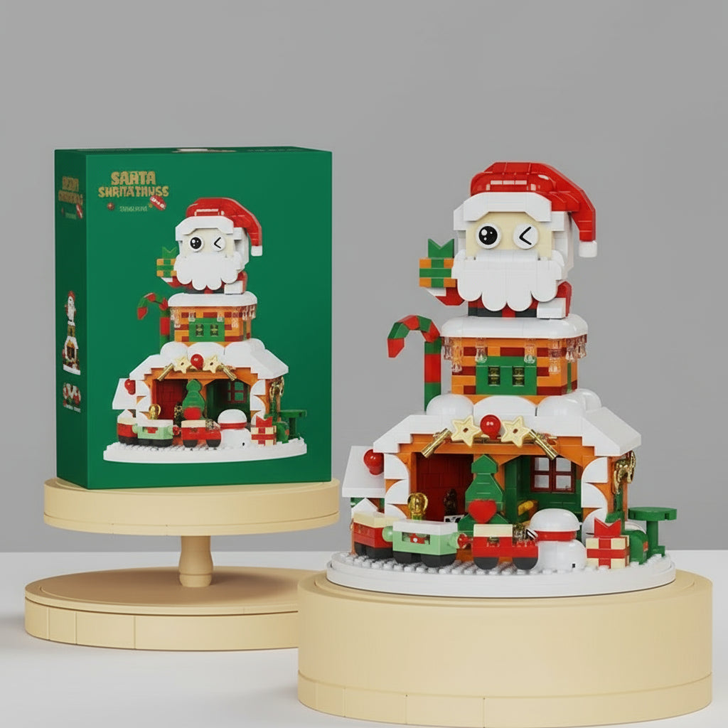 Mooie kersthuisjes | Bouwsteentjes