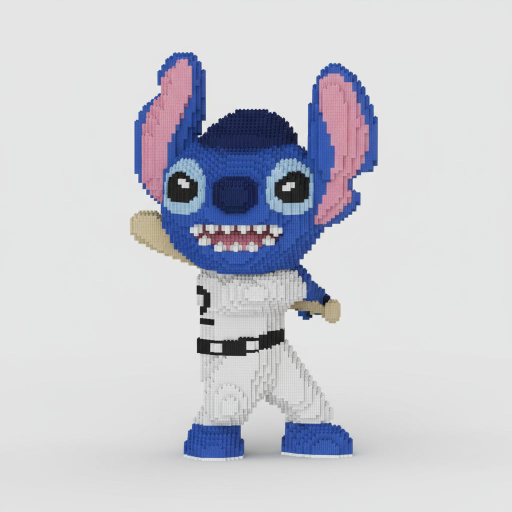 Honkballer Blauw Wezen | Bouwsteentjes