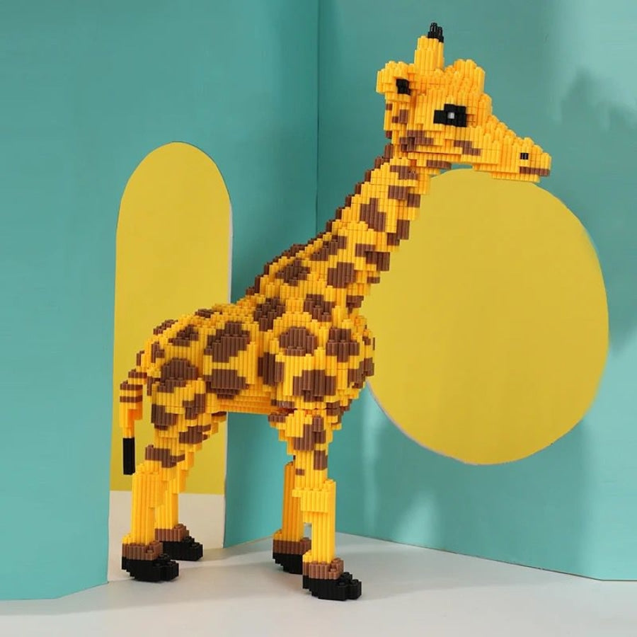 Mega Giraffe Bouwblokjes