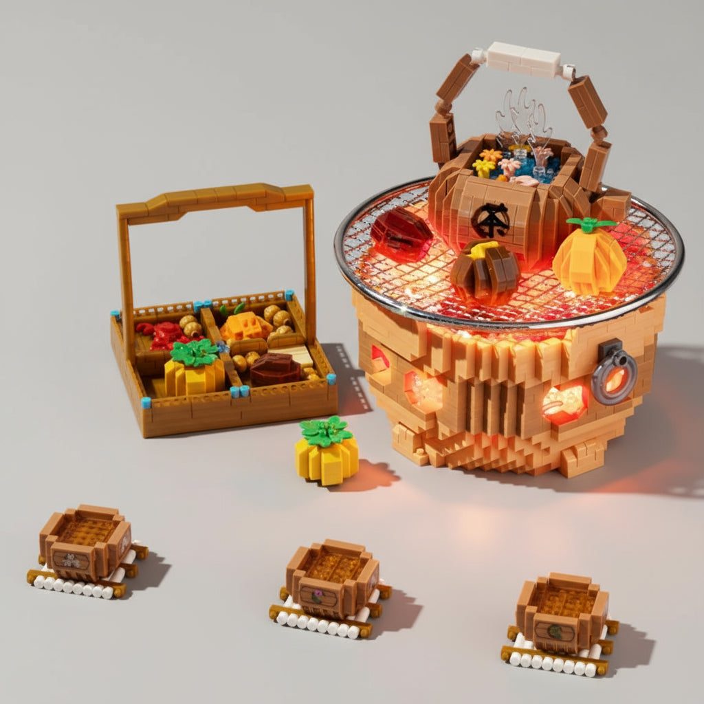 Mini Bbq Bouwblokjes