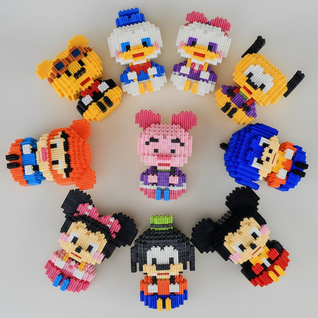 Mini Eend In Paars Pakje