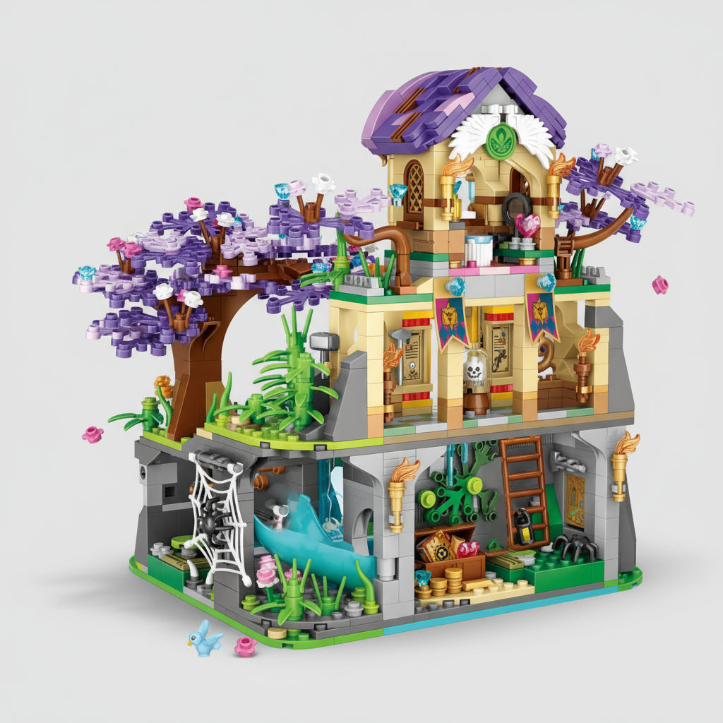 Mini Paleis Huis Bouwblokjes