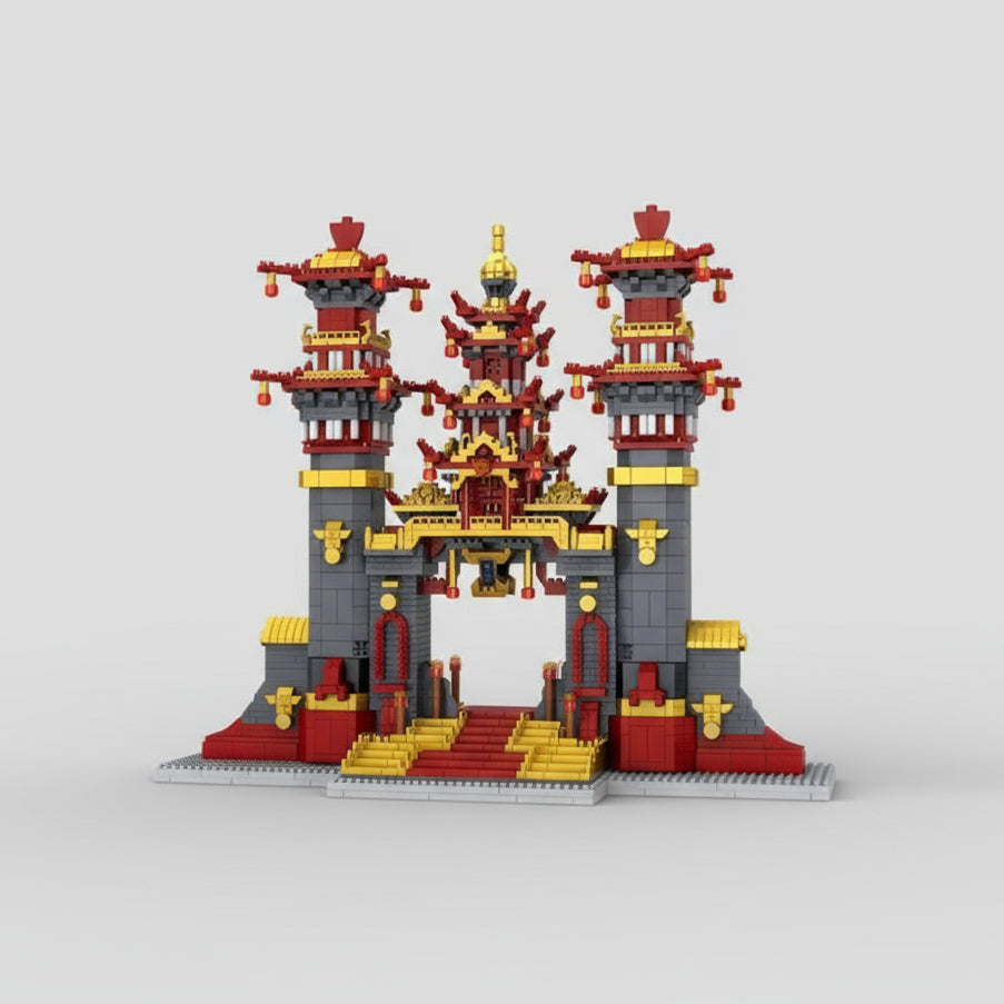 Nantian Tempel Bouwblokjes