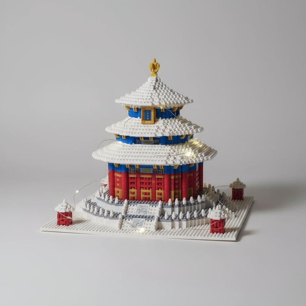 Oude Tempel Bouwblokjes