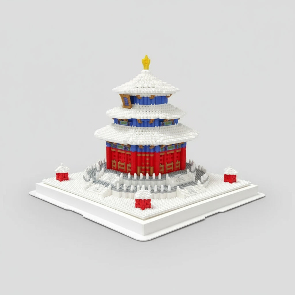 Oude Tempel Bouwblokjes