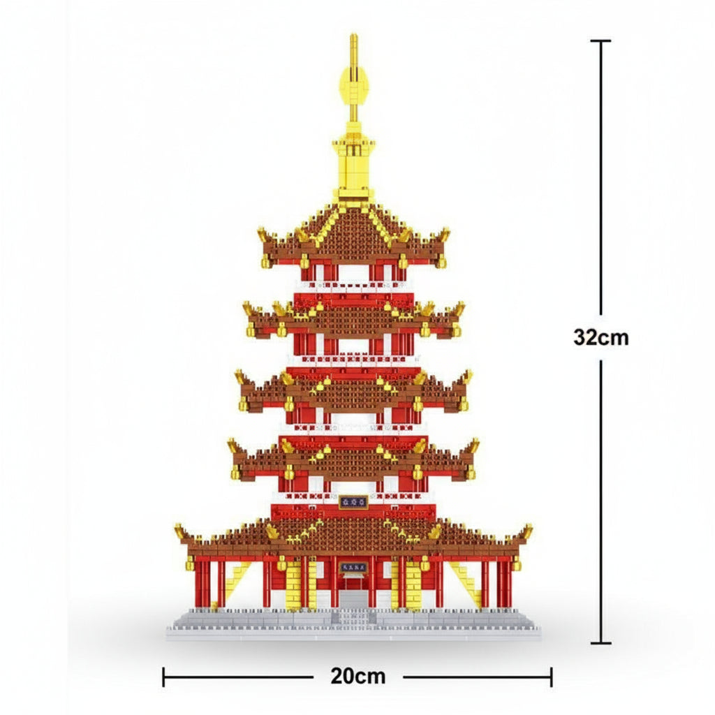 Pagode Toren | Bouwsteentjes