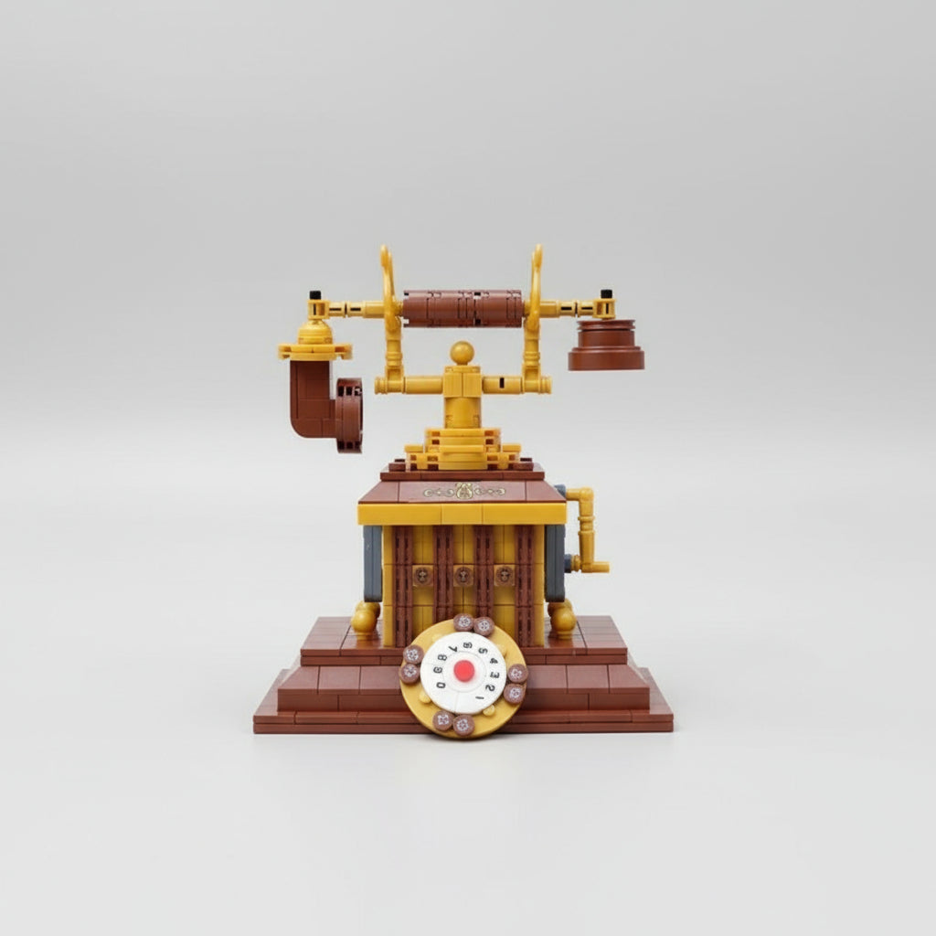 Retro Telefoon Bouwblokjes