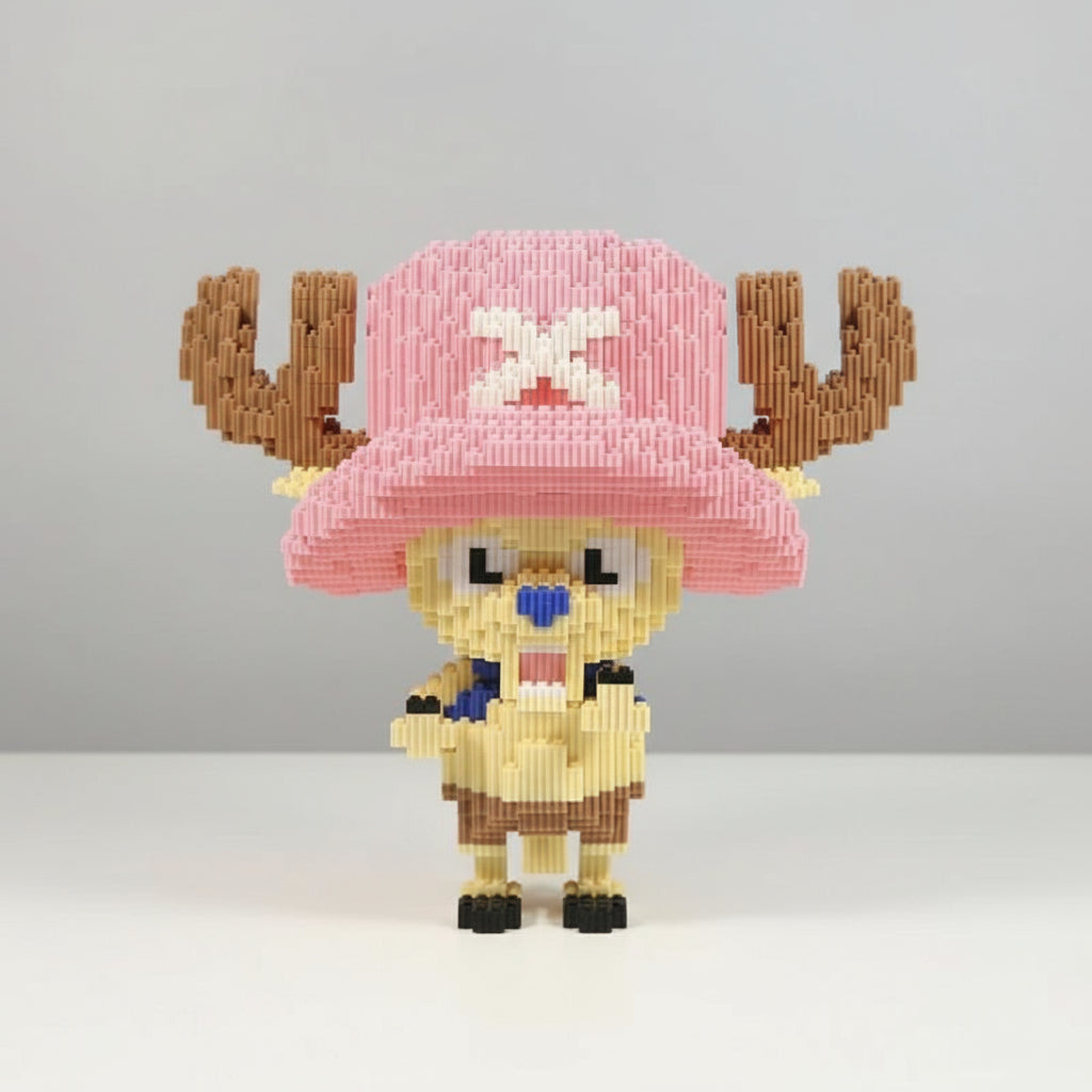 Roze Piraat Bouwblokjes