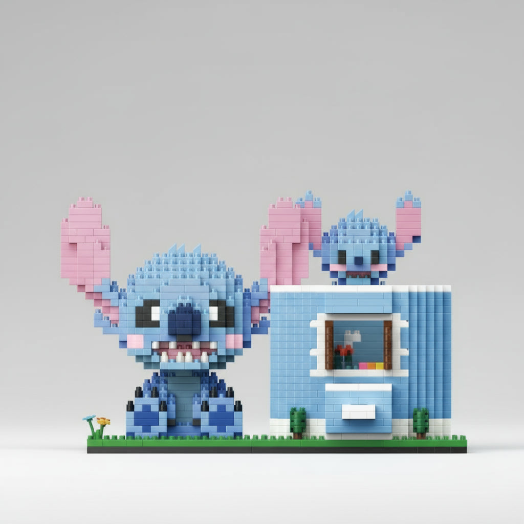 Stitch Pennenbakje Bouwblokjes