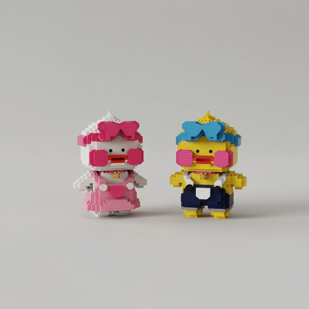 Schattige Eenden Bouwblokjes