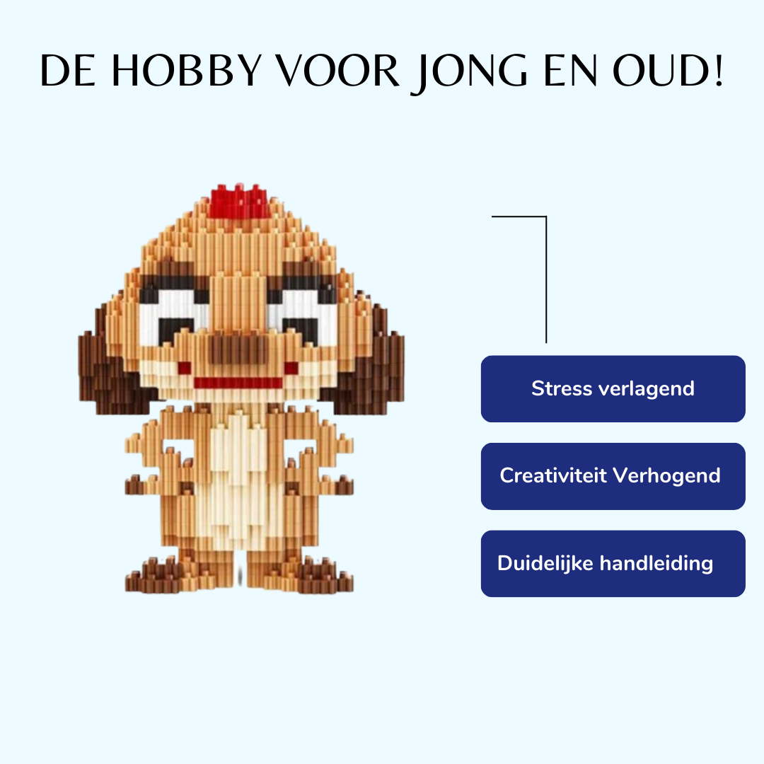 Stokstaartje | Bouwsteentjes