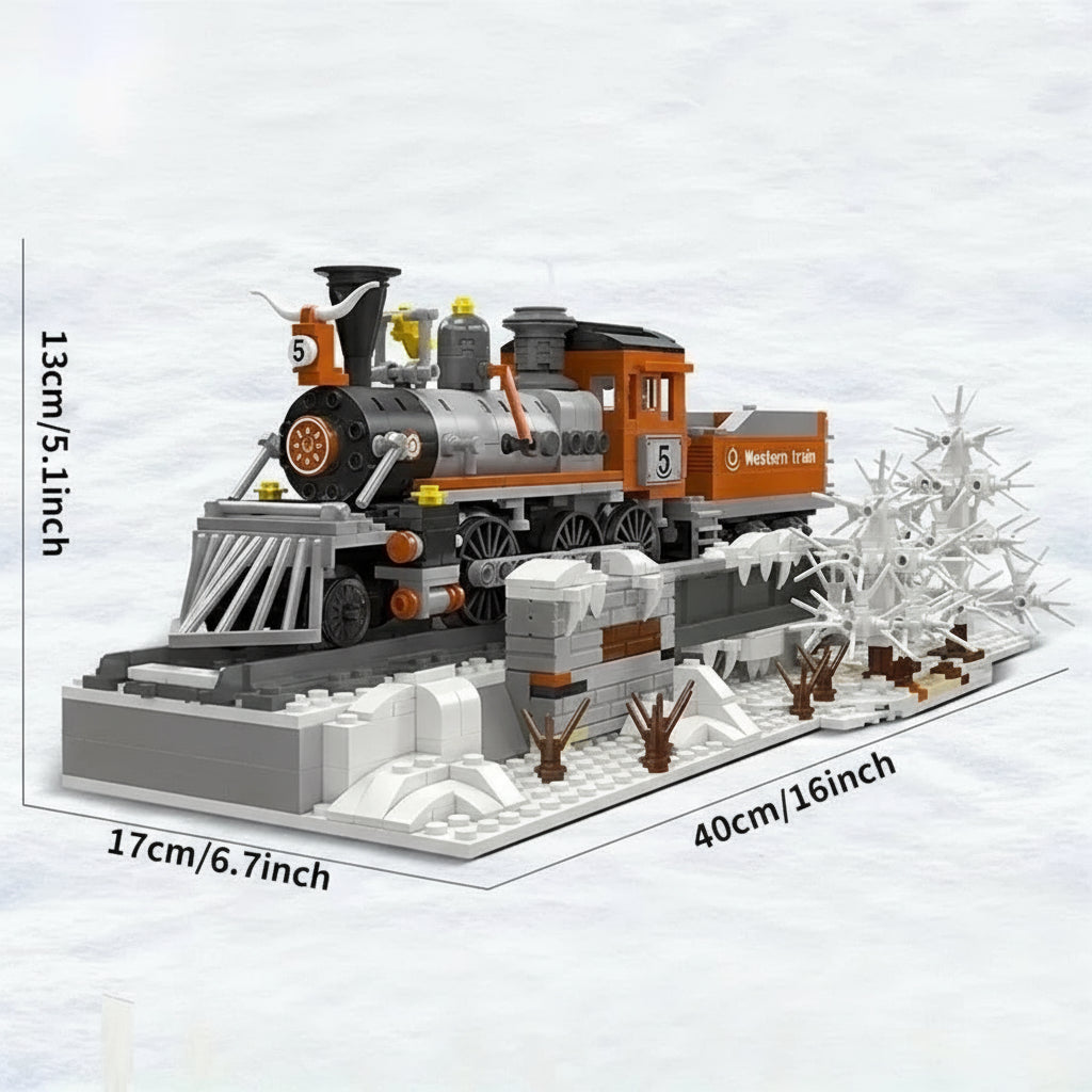 Stoomtrein Bouwblokjes