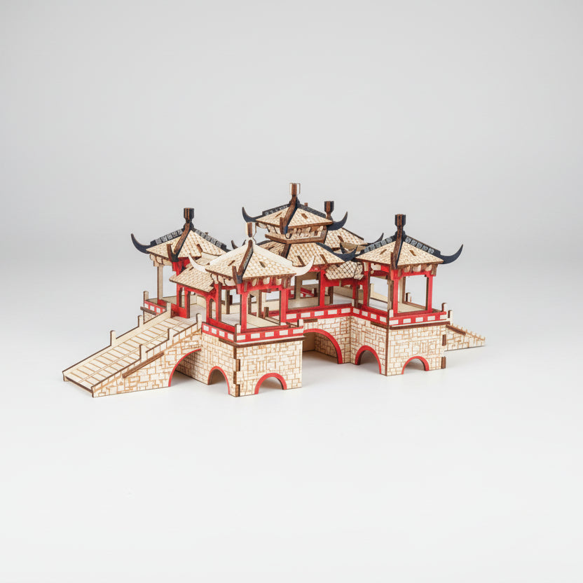 The Lotos Bridge Houten Bouwpakketten