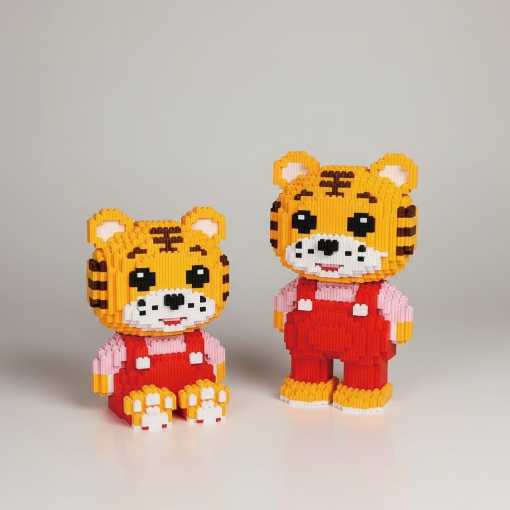 Tijger Familie Bouwblokjes