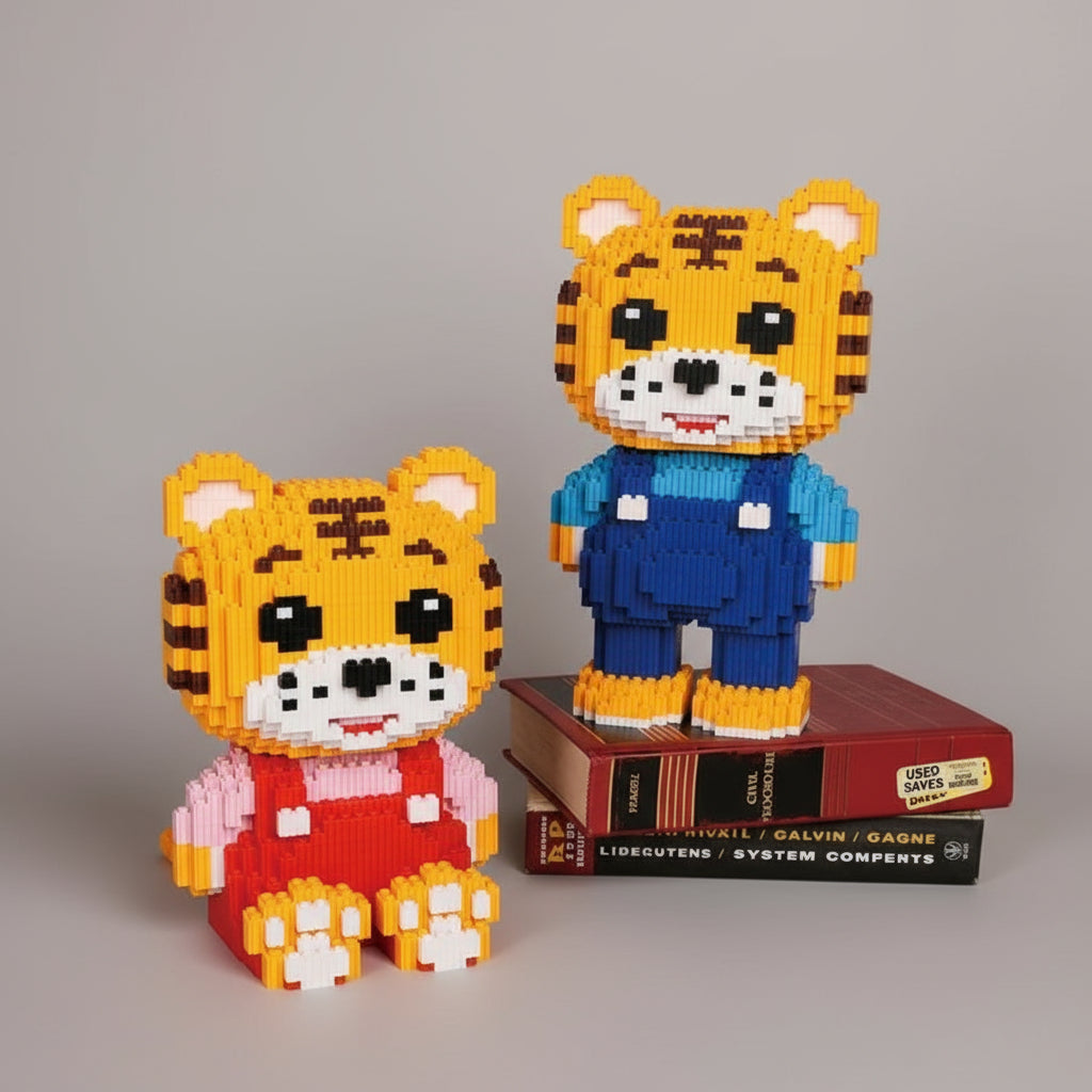 Tijger Familie Bouwblokjes