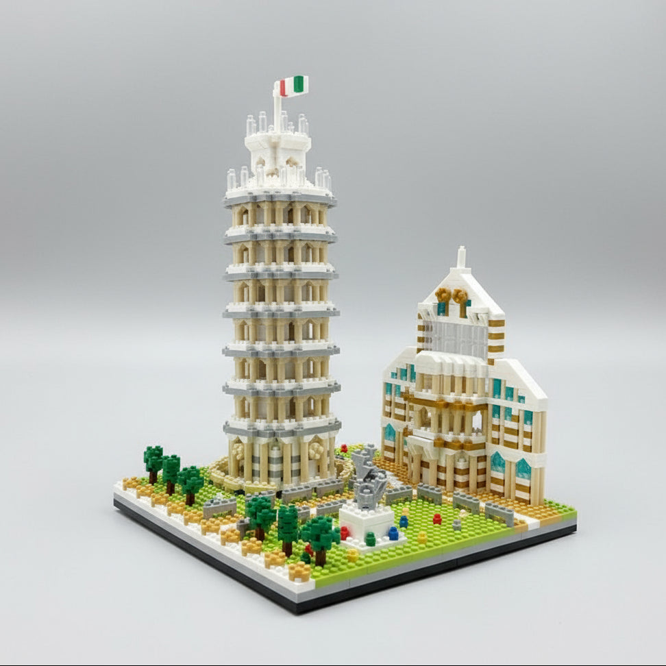 Toren Van Pisa + Gebouw Bouwblokjes