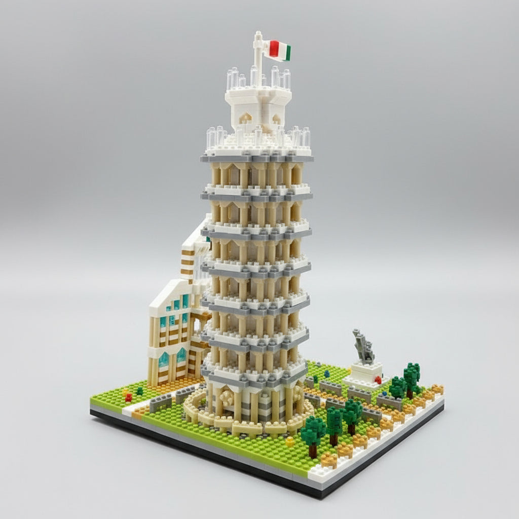 Toren Van Pisa + Gebouw Bouwblokjes