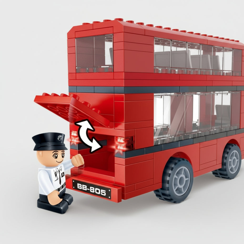 Tour Bus Bouwblokjes