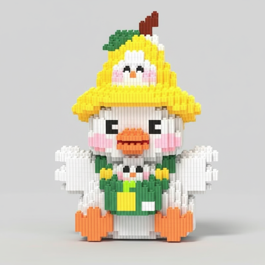 Kuiken met Hoed | Bouwsteentjes