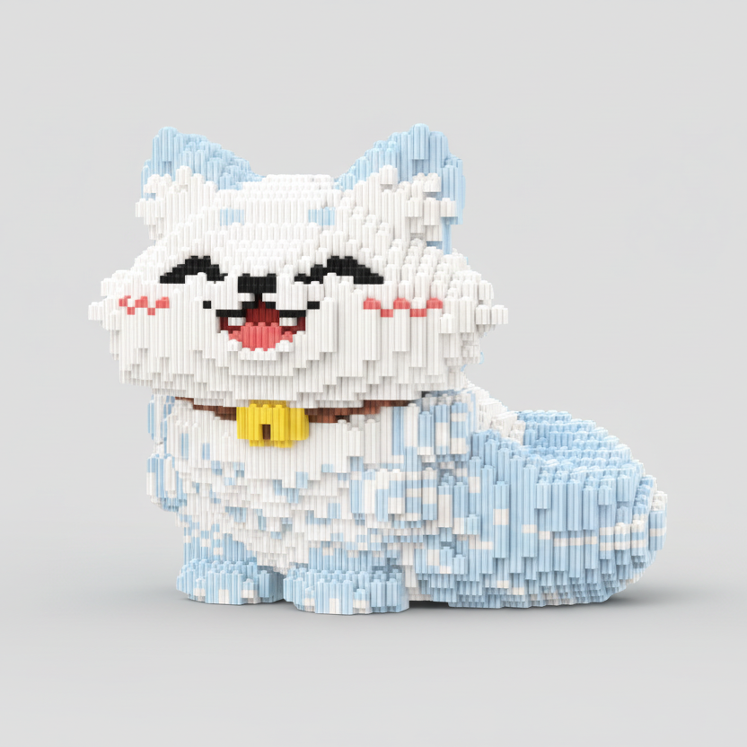 Blije Kat | Bouwsteentjes