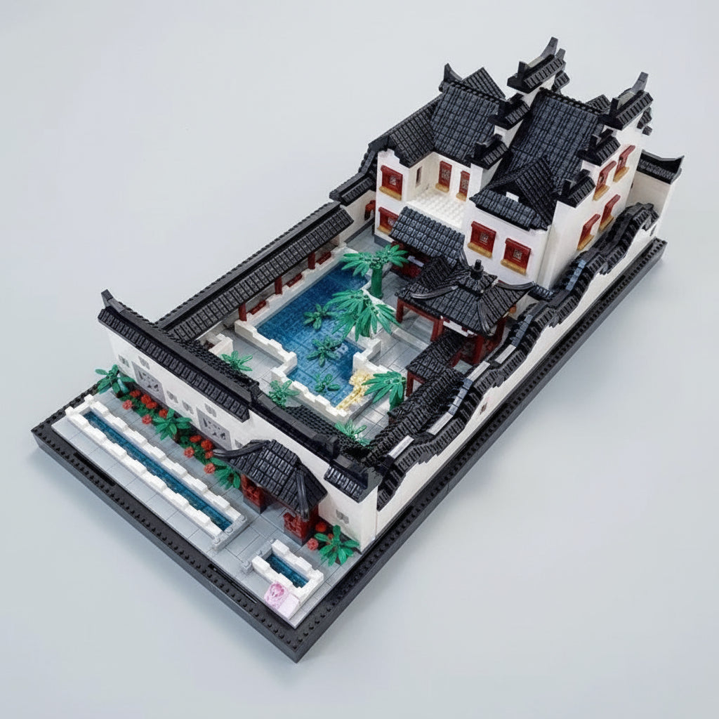 Villa Met Binnentuin Bouwblokjes