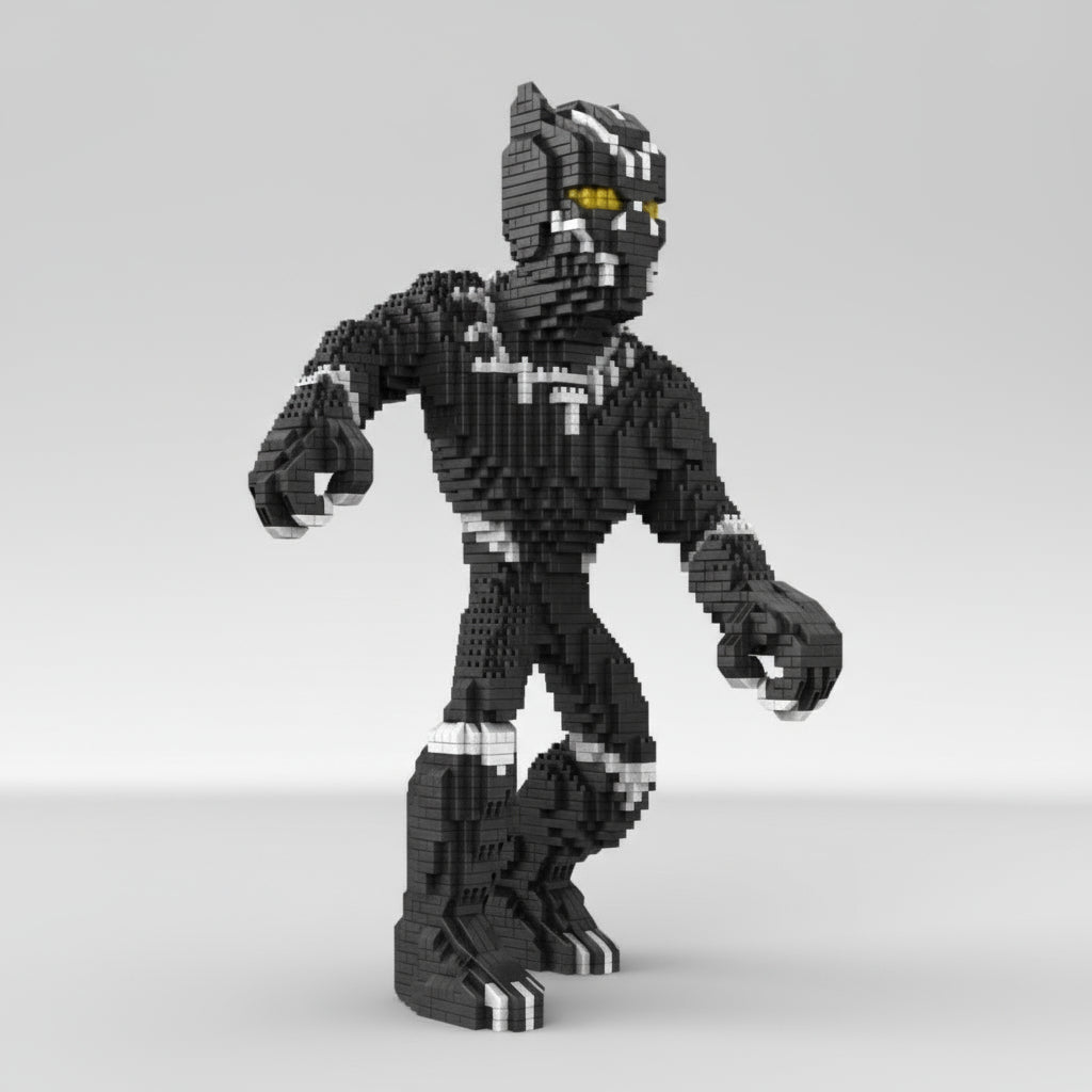 Zwarte Panter Bouwblokjes