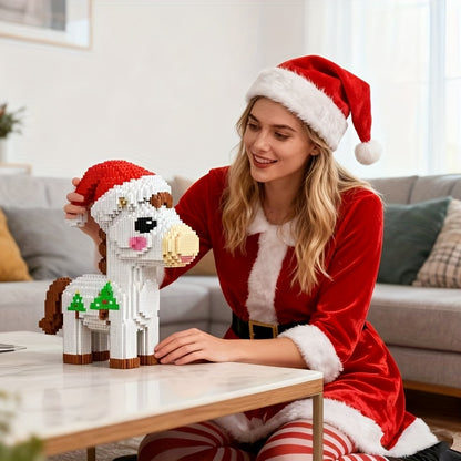 Kerst paard | Bouwsteentjes