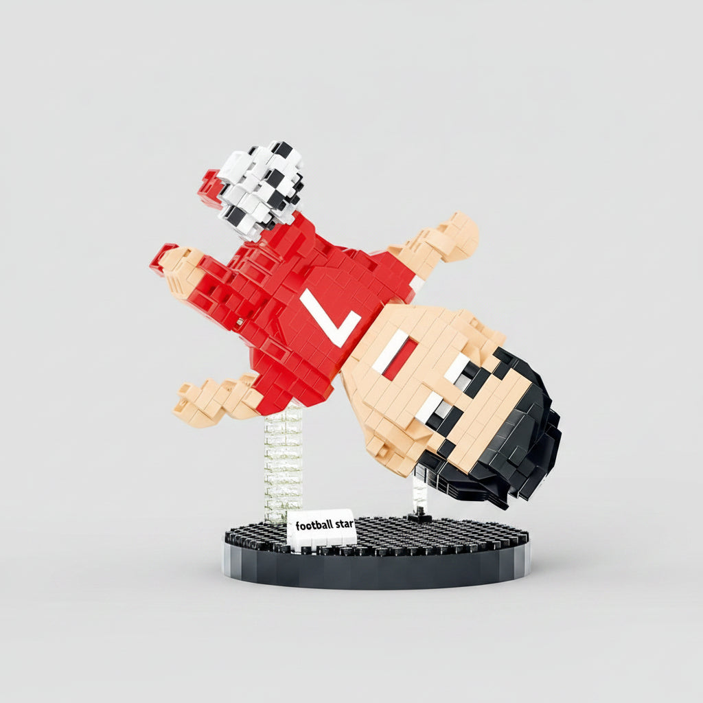 Voetballer | Bouwsteentjes