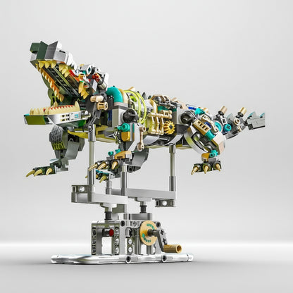 Bewegende Krokodil | Bouwsteentjes