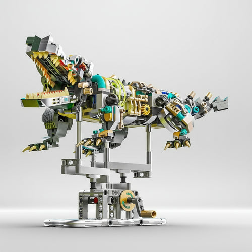 Bewegende Krokodil | Bouwsteentjes