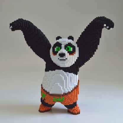 Kunfu panda | Bouwsteentjes