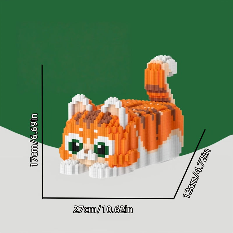 Katten tissue box  | Bouwsteentjes