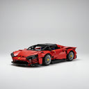 Luxe rode sportauto | Bouwsteentjes
