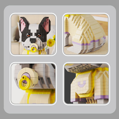 Puppy met speen  | Bouwsteentjes