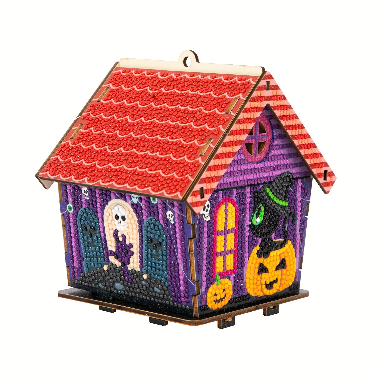 Halloween huisje | hanger | Diamond painting