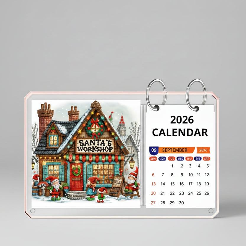 Kerst winkel | Staande kalender | Diamond painting