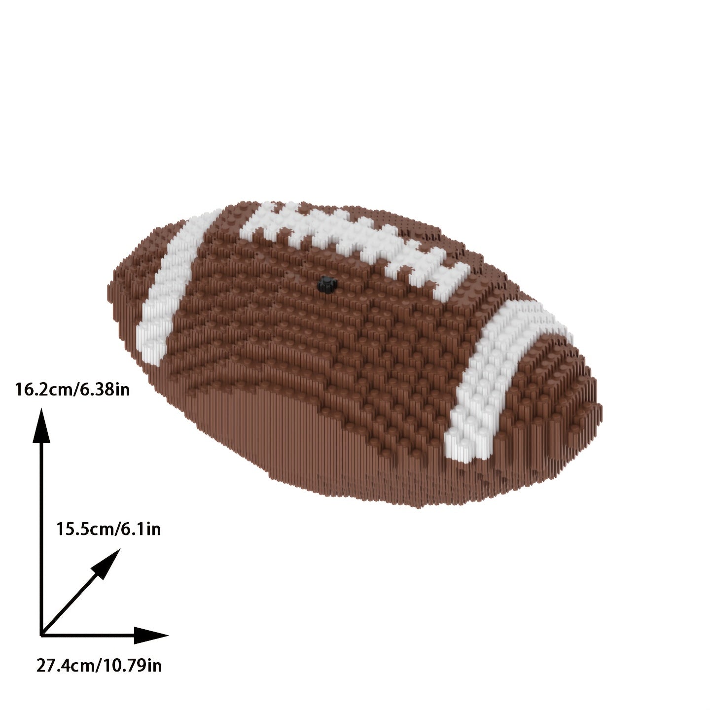 Rugby bal  | Bouwsteentjes