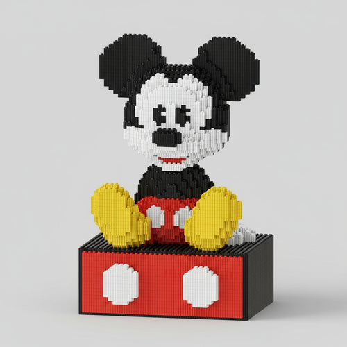 Muis met ladenbak | Bouwsteentjes