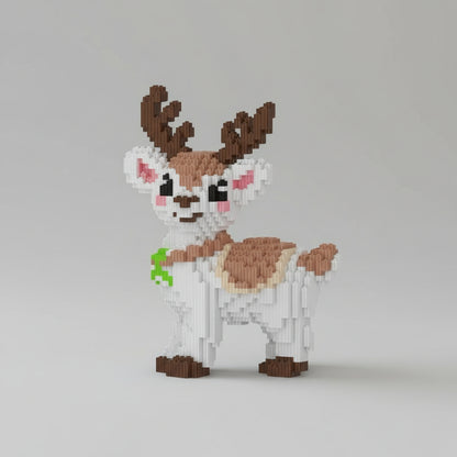 Schattig hertje | Bouwsteentjes