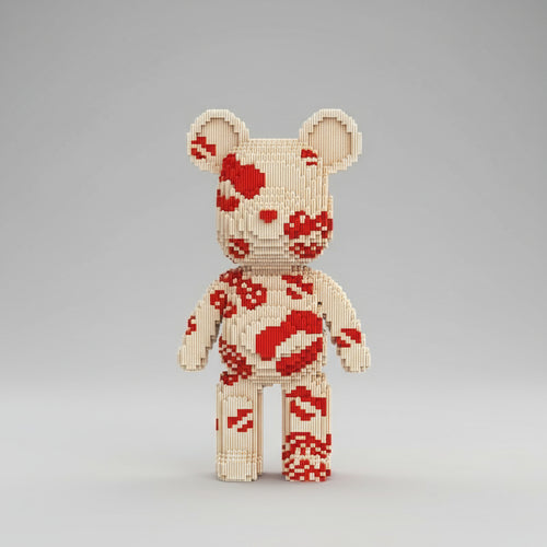 MEGA Kusjes beer | Bouwsteentjes