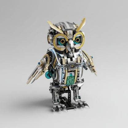 Bewegende Mooie Uil | Bouwsteentjes