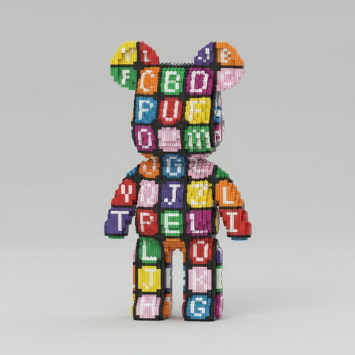 Alfabet beer | Bouwsteentjes