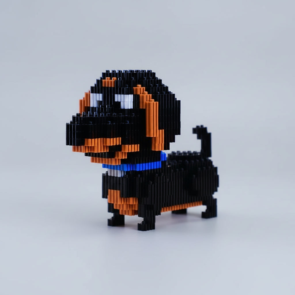 Kleine Teckel | Bouwsteentjes