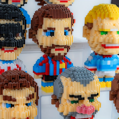 Voetballers | Bouwsteentjes