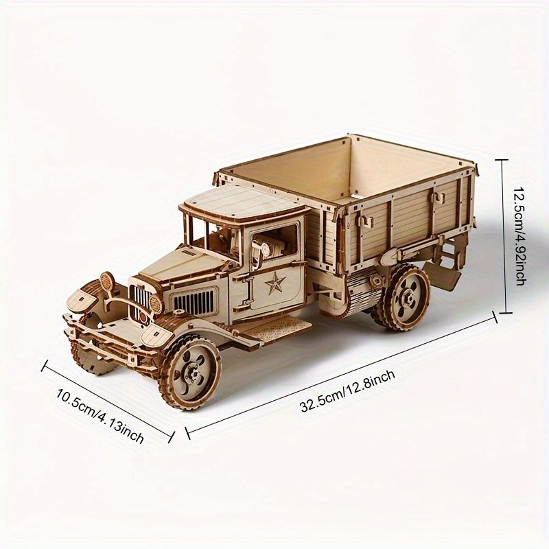 Leger truck | Houten bouwpakketten