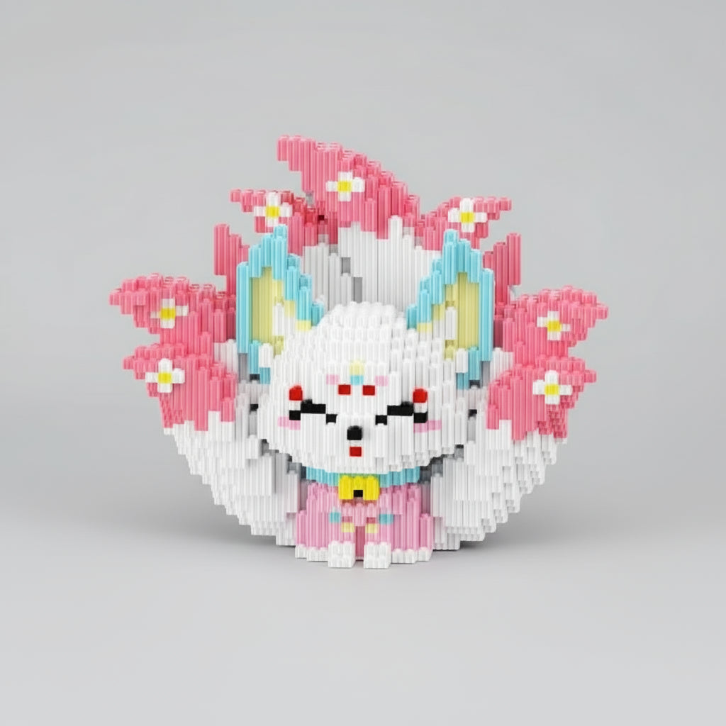 Negenstaartje | Bouwsteentjes