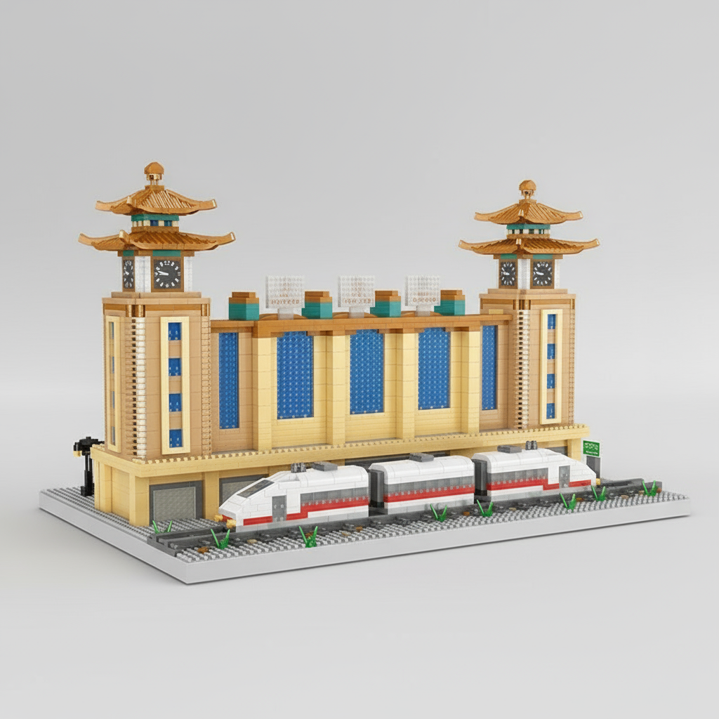 Beijing Railway Station | Bouwsteentjes